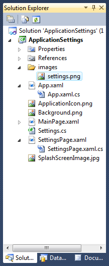 Project Images Folder with Images