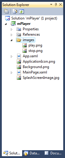 Project Images Folder with Images