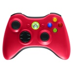 Xbox 360 Red Wireless Controller