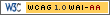 Level Double-A conformance icon, W3C-WAI Web Content Accessibility Guidelines 1.0