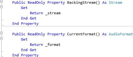 MemoryAudioSink Class Properties