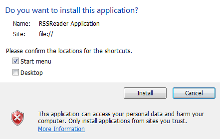 Install Application