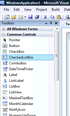 CheckedListBox Component