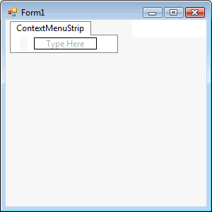 frmMain with ContextMenuStrip