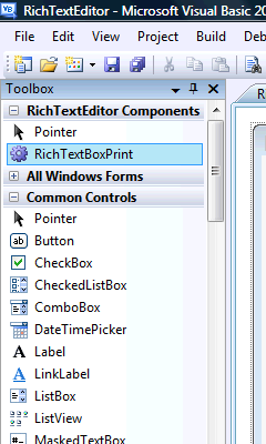 RichTextBoxPrint Component