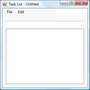 Task List Running