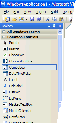 ComboBox Control