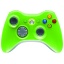 Xbox 360 Green Wireless Controller