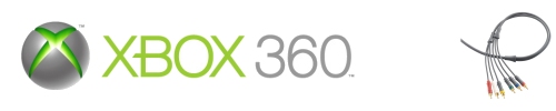Xbox 360 HD Video AV Cable