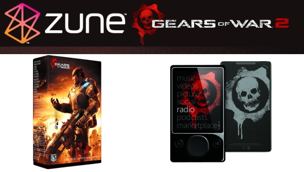 Zune 120GB : Gears of War 2 Edition